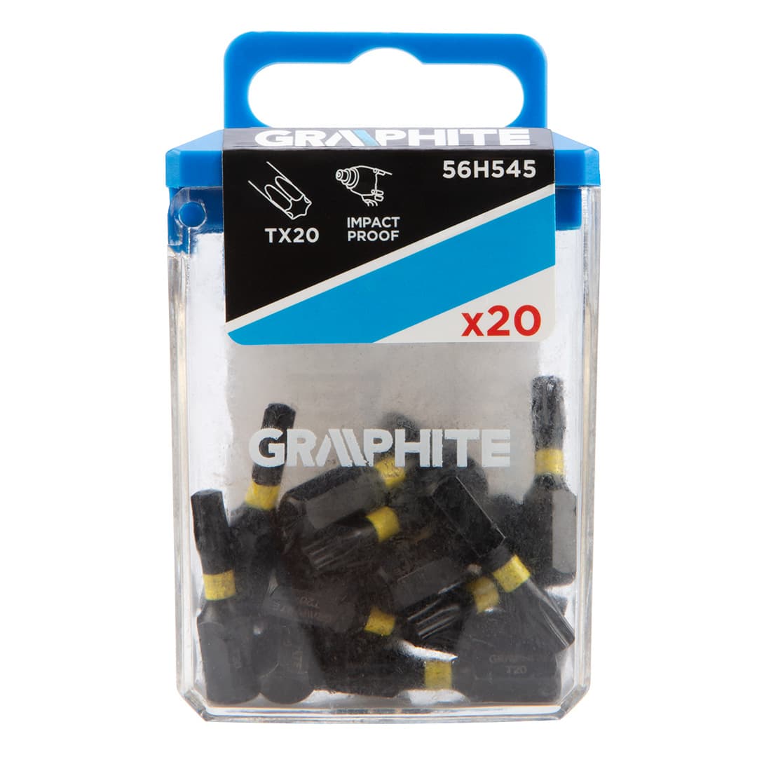GRAPHITE Udarni bit TX20 x 25 mm, 20 kosov