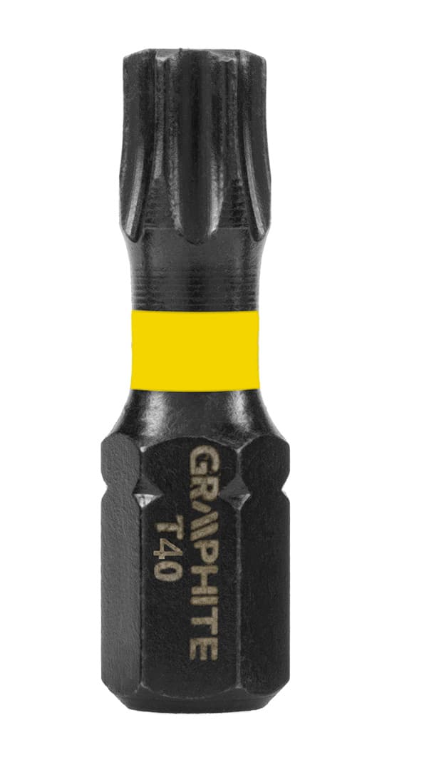 Udarni bit GRAPHITE TX40 x 25 mm (20 kos) iz jekla S2 4