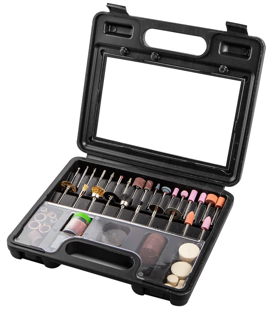 GRAPHITE Set pribora za mini brusilko, 100 kos. 3