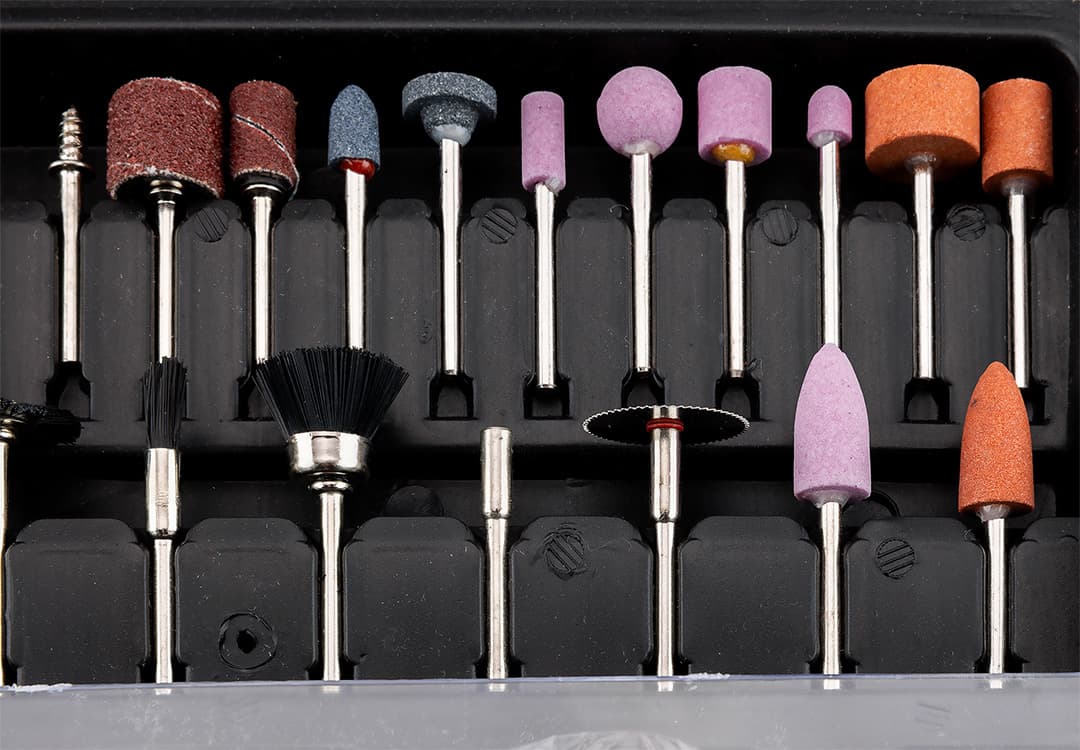 GRAPHITE Set pribora za mini brusilko, 100 kos. 4