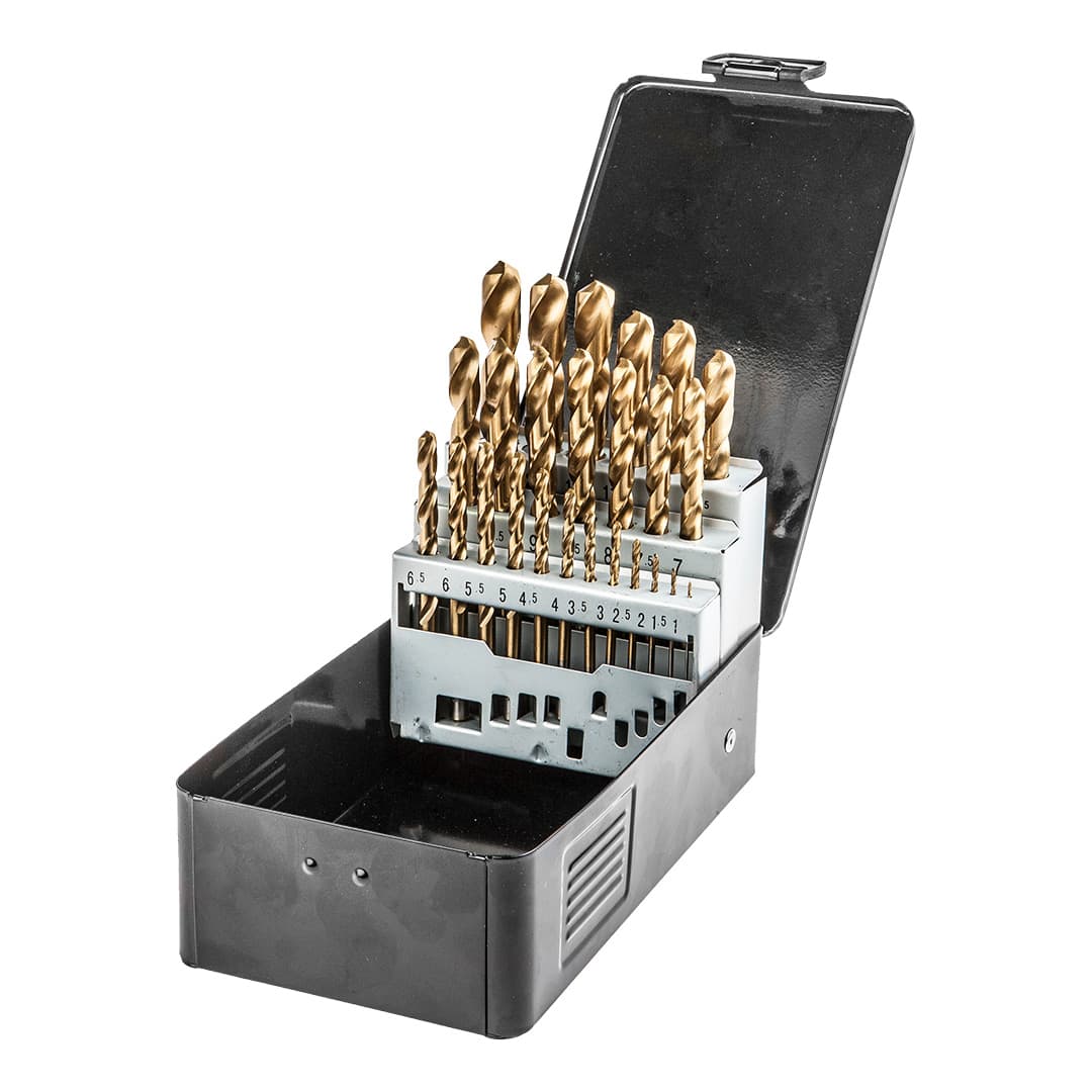GRAPHITE set svedrov za kovino HSS-TiN, 1-13 mm, 25 kosov