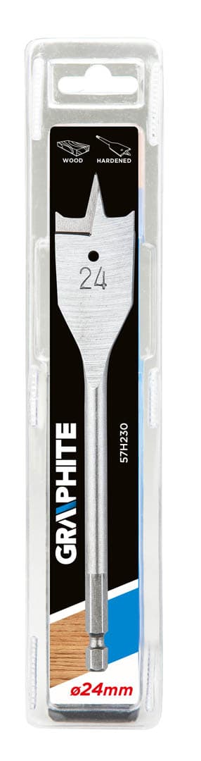 GRAPHITE lopatično svedro za les 24 x 152 mm 3