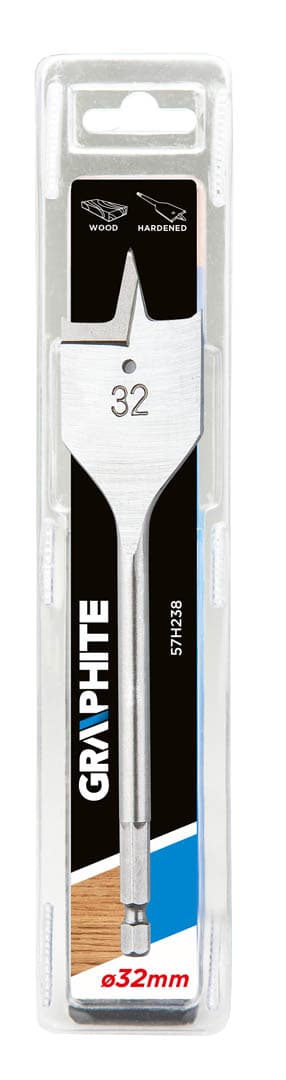 GRAPHITE lopatično svedro za les, 32 x 152 mm 3