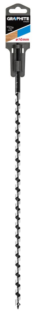 GRAPHITE Spiralno svedro za les 10 x 400 mm 3