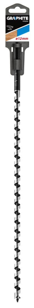 GRAPHITE Spiralno svedro za les 12 x 400 mm 3