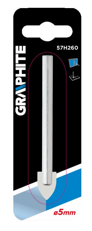 GRAPHITE sveder za steklo 5 mm 2