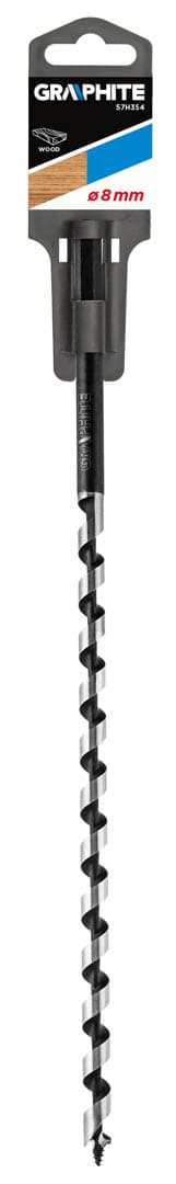 Spiralno svedro za les GRAPHITE, 8 x 250 mm 3
