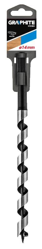 GRAPHITE Spiralno vrtalnik za les, 14 x 250 mm 2