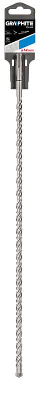 Sveder za beton GRAPHITE SDS Plus, 14x600 mm, S4 quatro 2