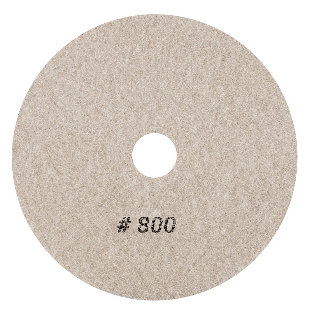 Brusilni disk na Velcro, za ploščice, 125 mm, K800, GRAPHITE 2