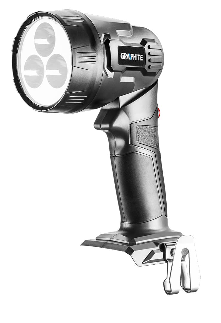 Akumulatorska svetilka GRAPHITE Energy+ 18V, Li-Ion, LED 7