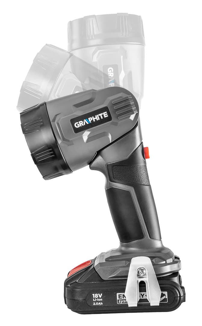 Akumulatorska svetilka GRAPHITE Energy+ 18V, Li-Ion, LED 8