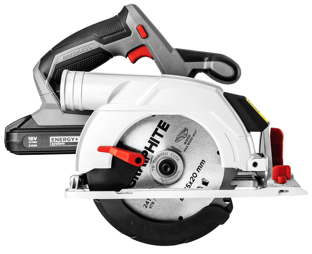 GRAPHITE Akumulatorska krožna žaga Energy+ 18V (brez baterije) 7