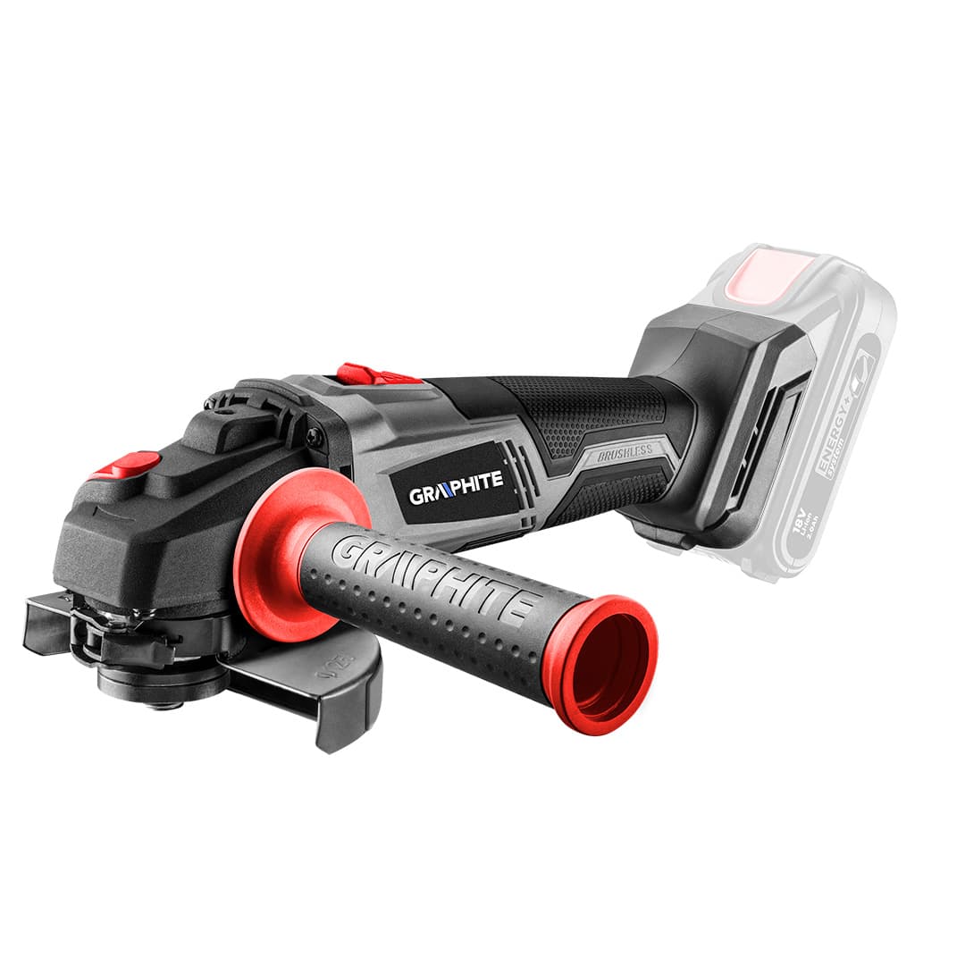 GRAPHITE Akumulatorska kotna brusilka Energy+ 18V (brez baterije)