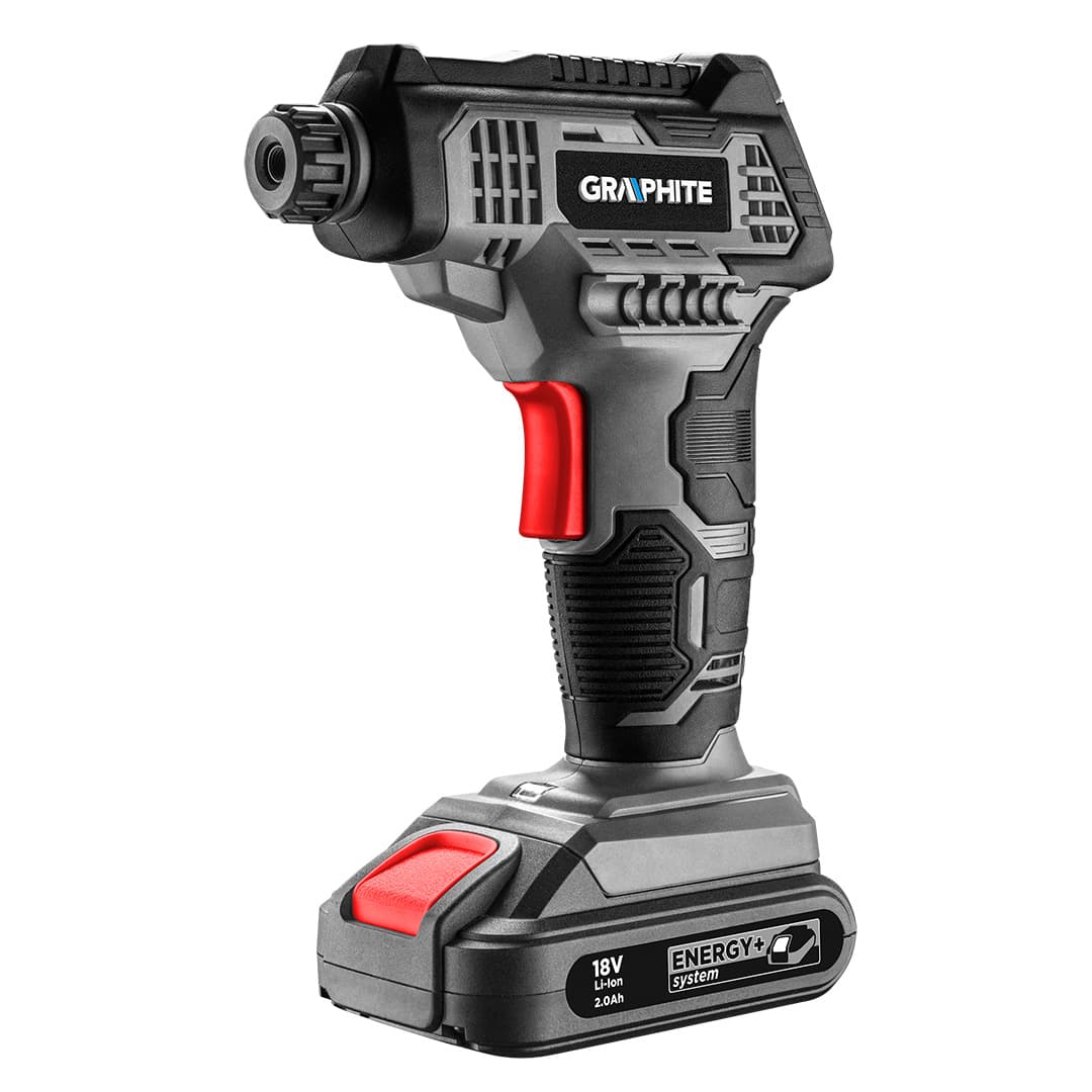 GRAPHITE Akumulatorski kompresor Energy+ 18V (brez baterije) 7
