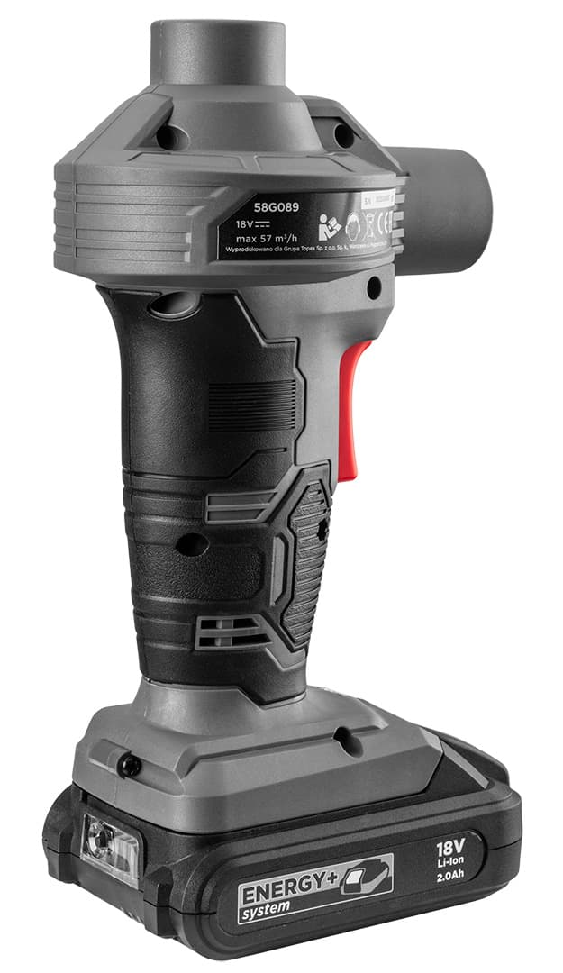 GRAPHITE akumulatorska tlačilka Energy+ 18V (brez baterije) 7