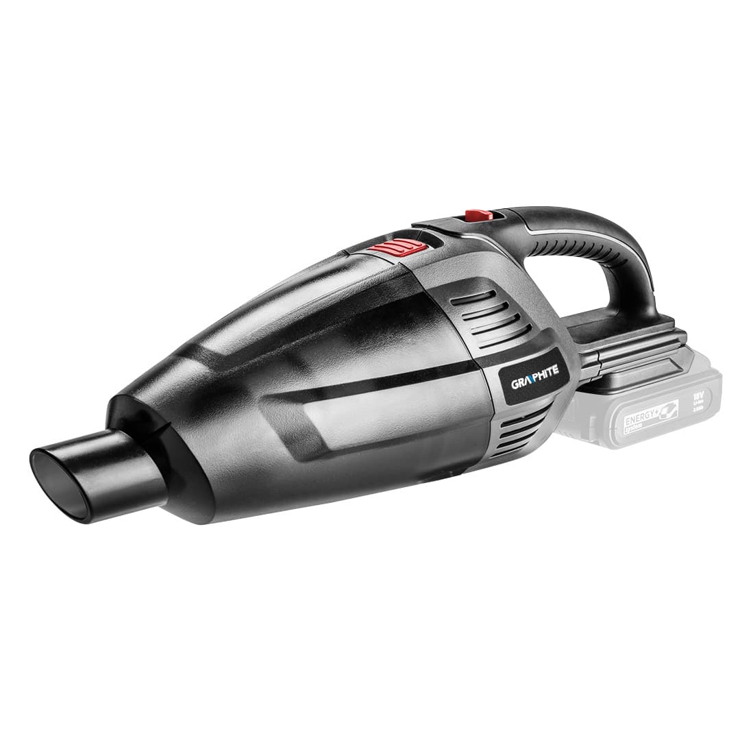 GRAPHITE akumulatorski sesalnik 2v1, 18V (brez baterije)