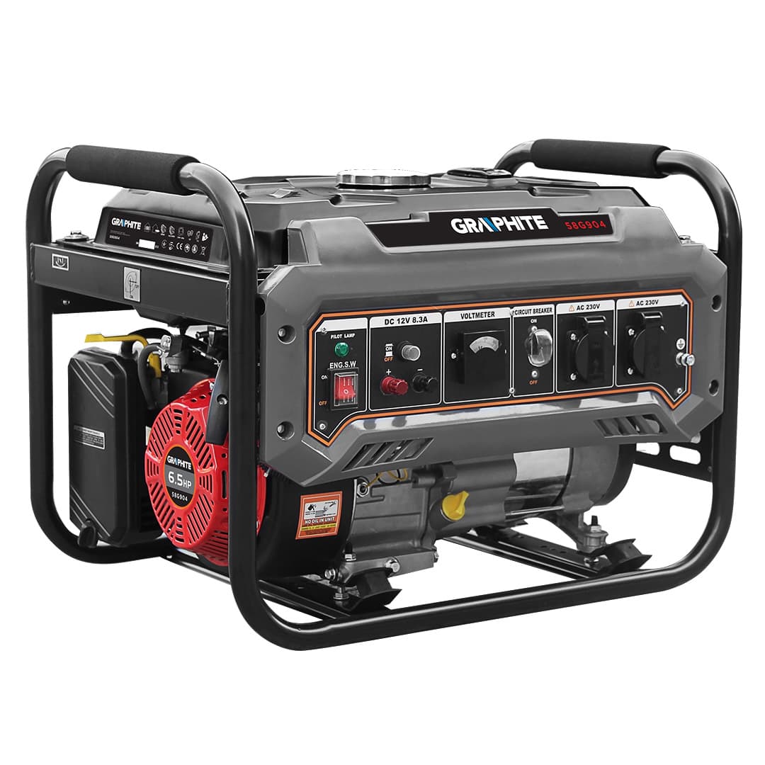 Generator GRAPHITE 2000-2200W, bencinski, AVR