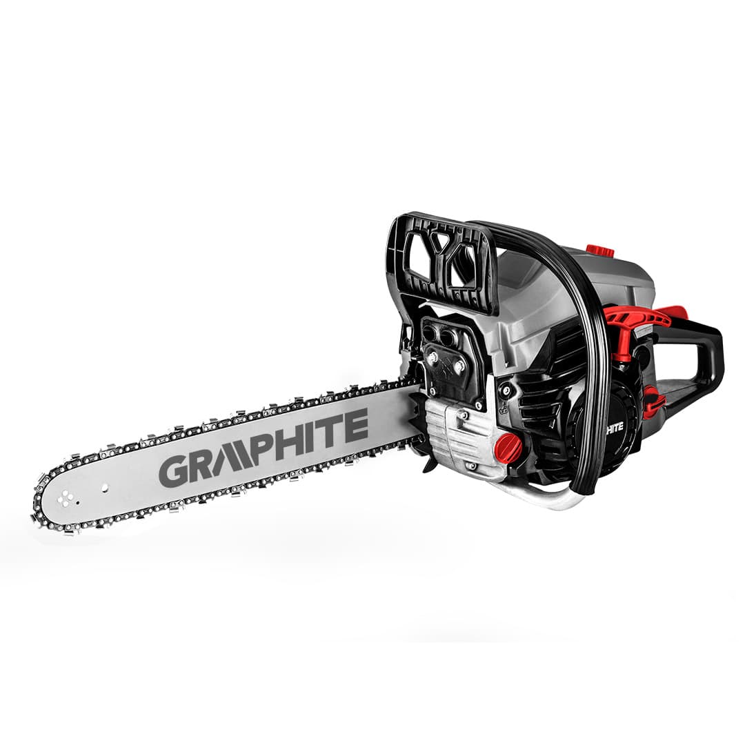GRAPHITE bencinska motorna žaga, 2kW (2.7KM), 45cm