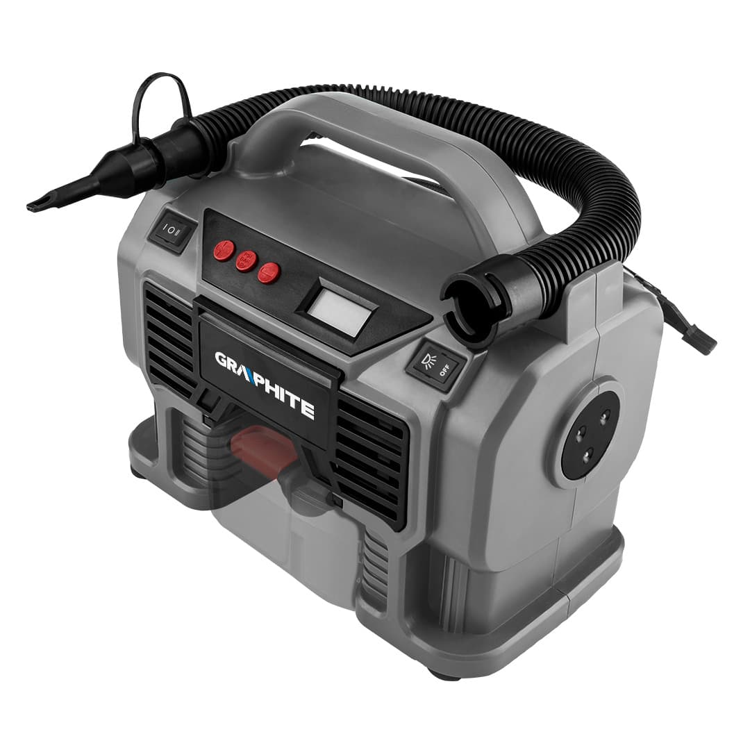Akumulatorski kompresor GRAPHITE Energy+ 18V (brez baterije)