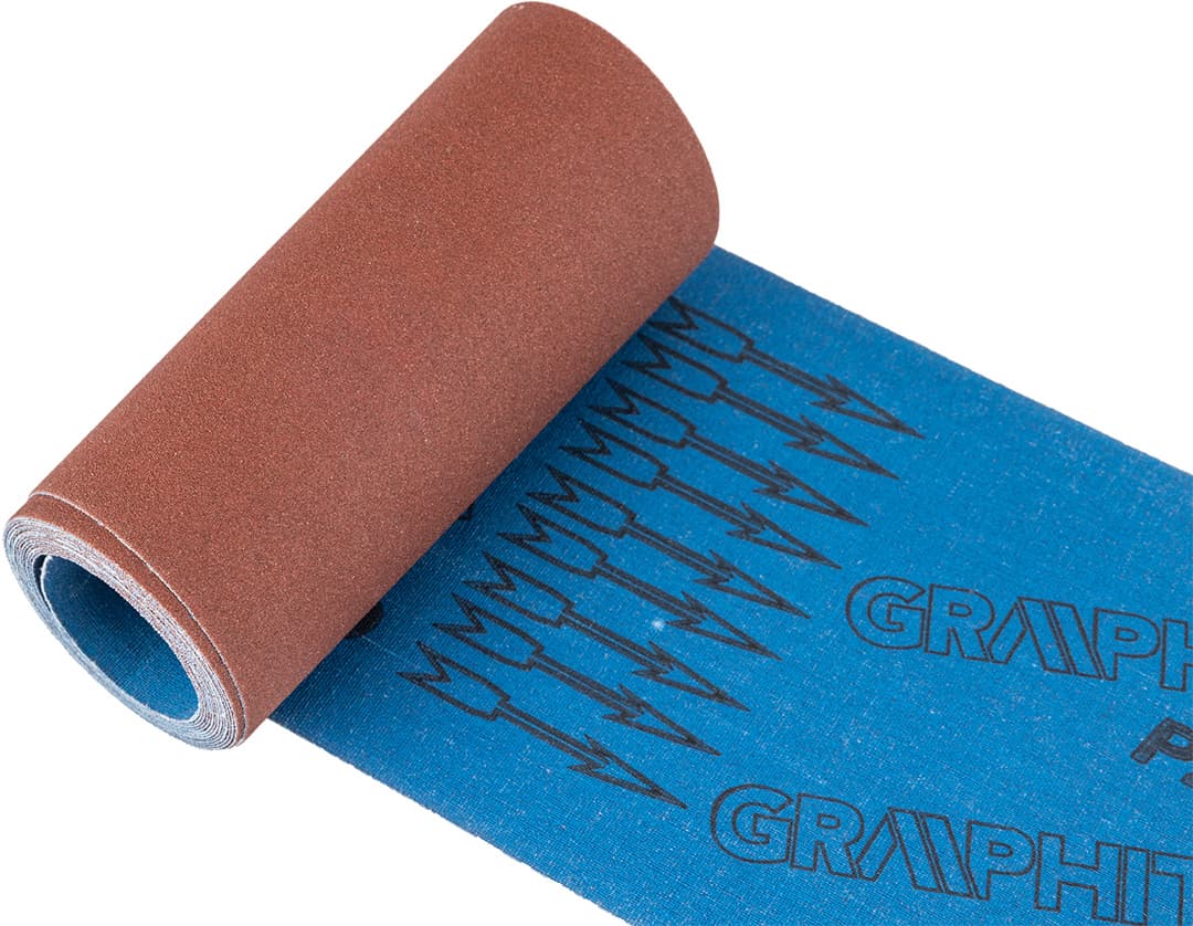 Brusni trak GRAPHITE, 2,5 m x 115 mm, P80 3