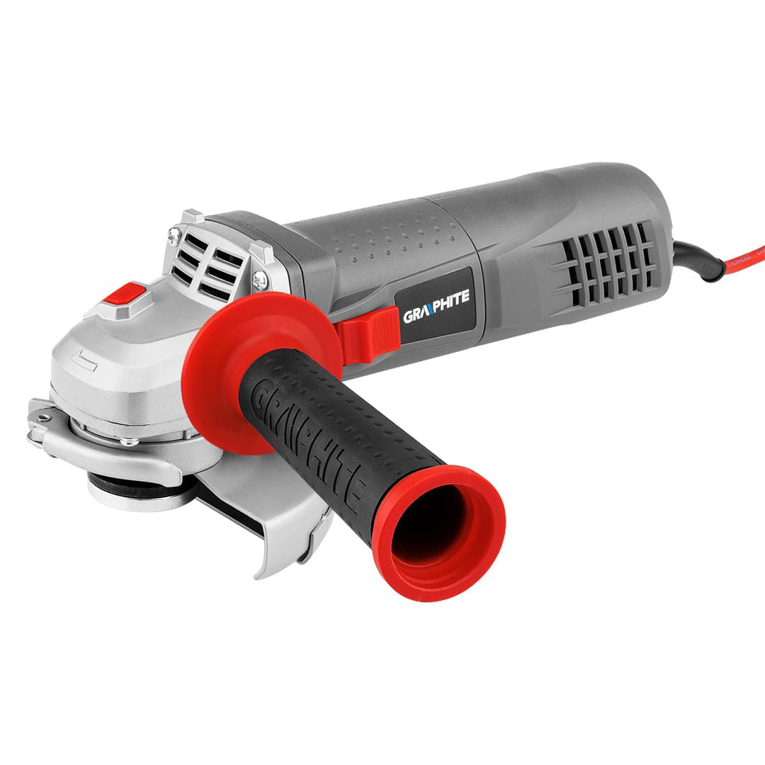 GRAPHITE Kotni brusilnik 900W, 125mm, nastavljivi vrtljaji