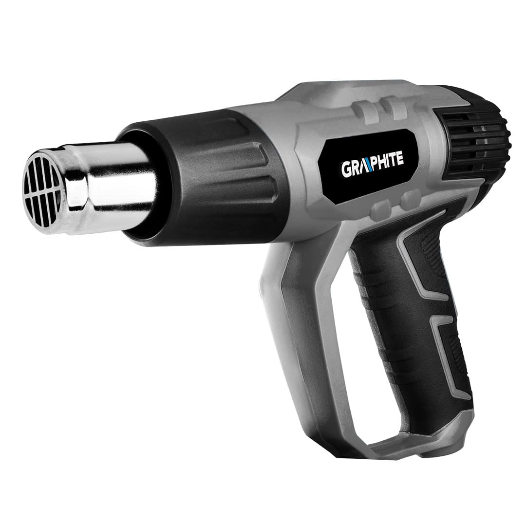 GRAPHITE vroč zrak piha pištola 2000W, LCD, kovček