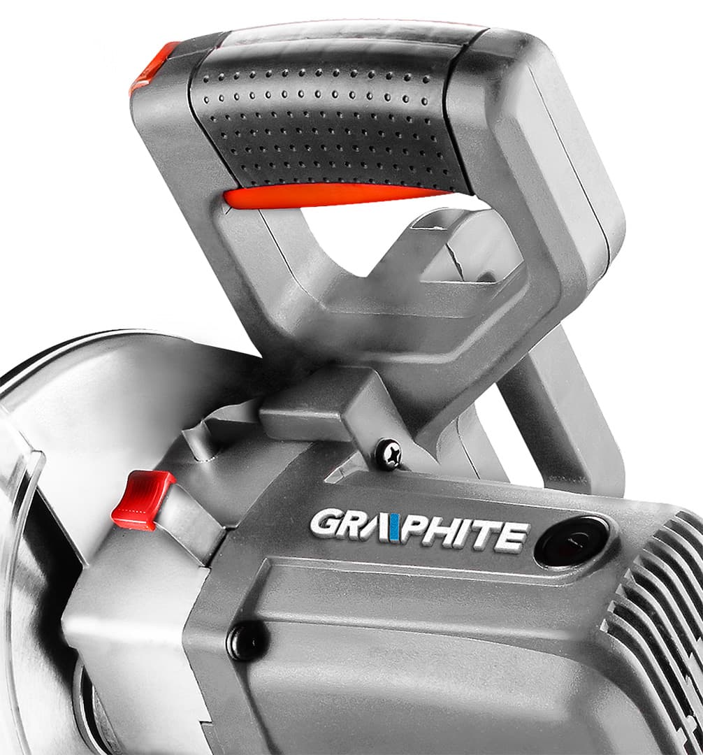 GRAPHITE zajeralna (kosa) žaga 1800W, Ø 210 mm 6