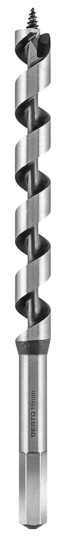 VERTO komplet 6 spiralnih svedrov za les 230mm 3