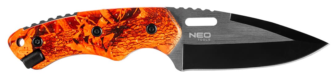NEO TOOLS Taktični Nož Full-Tang 20cm + Vžigalnik 3