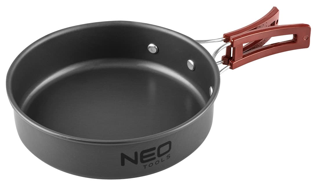 NEO TOOLS Turistična posoda 7v1 (lonc, ponev, krožnika, pripomočki) 3