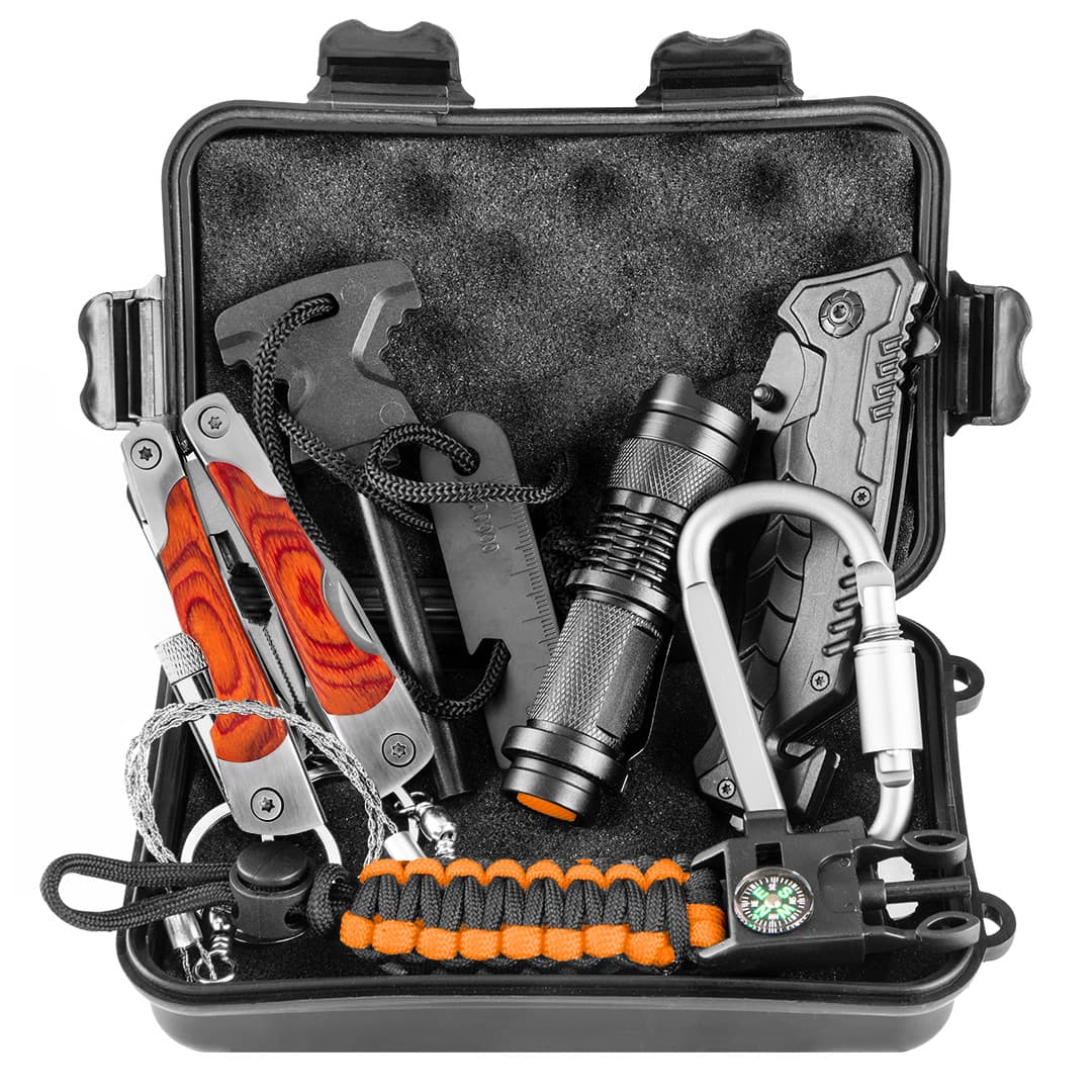 8-delni survival set NEO TOOLS