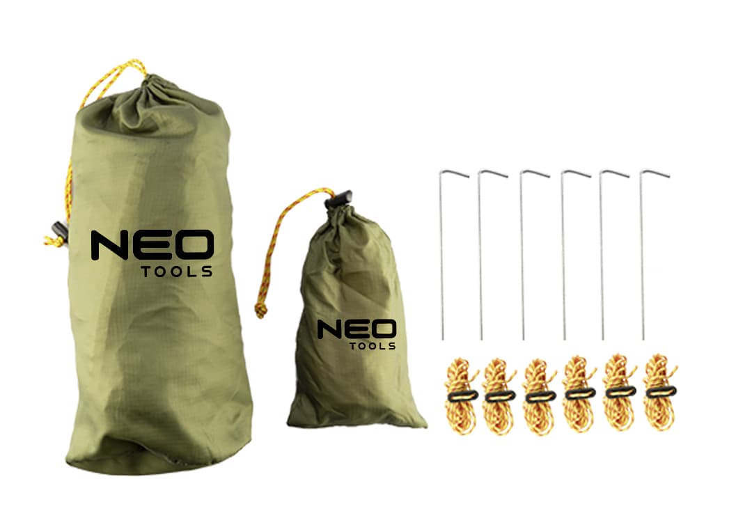 NEO TOOLS Vodoodporen tarp 360 x 290 cm, PU3000 2