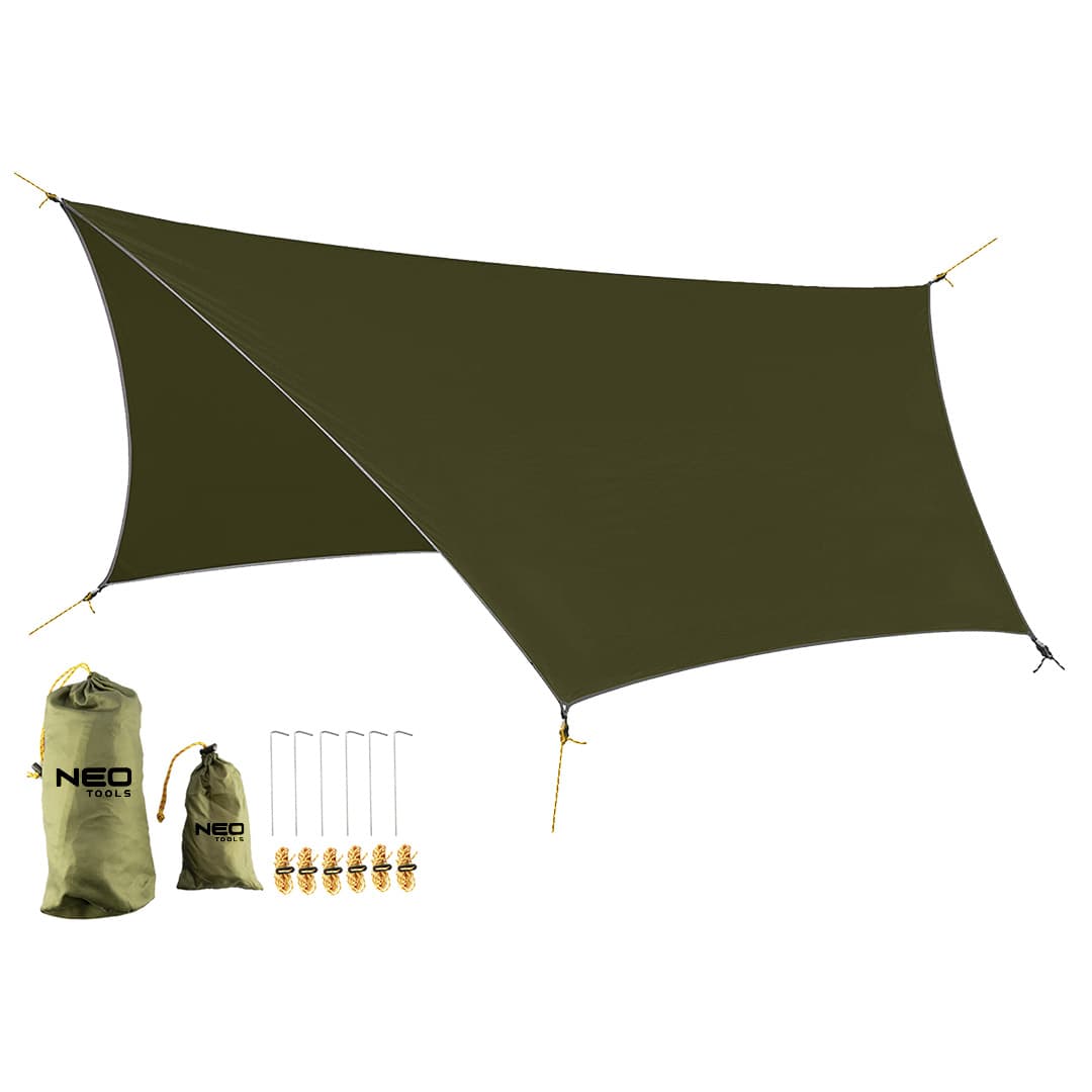 NEO TOOLS Vodoodporen tarp 360 x 290 cm, PU3000