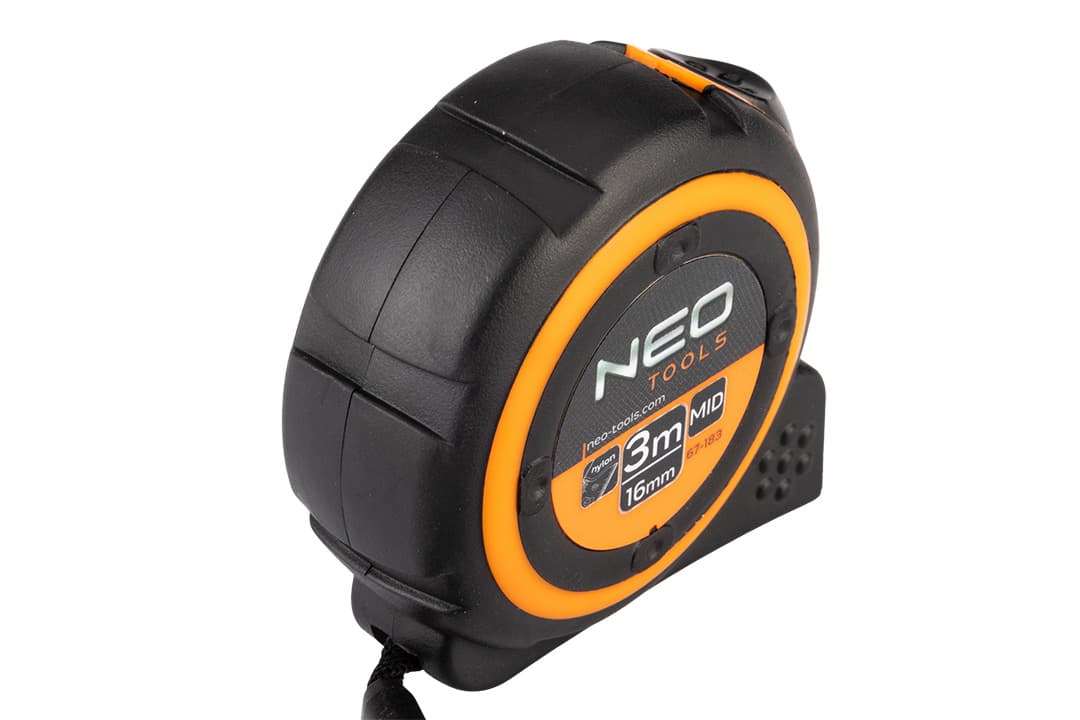 Merilni trak NEO TOOLS 3m x 16mm, jeklen, magnet 3