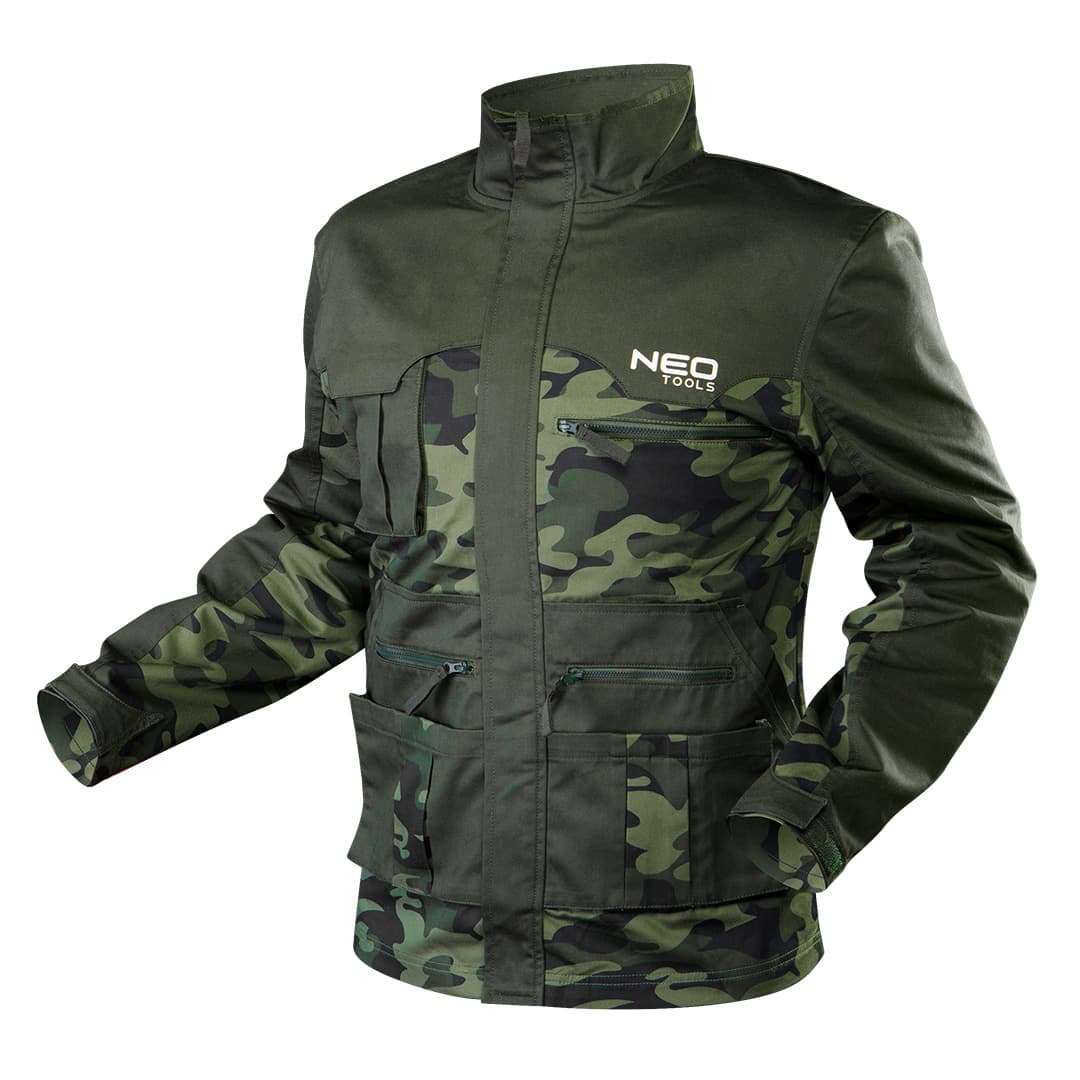 Delovna bluza NEO TOOLS CAMO, XXXL