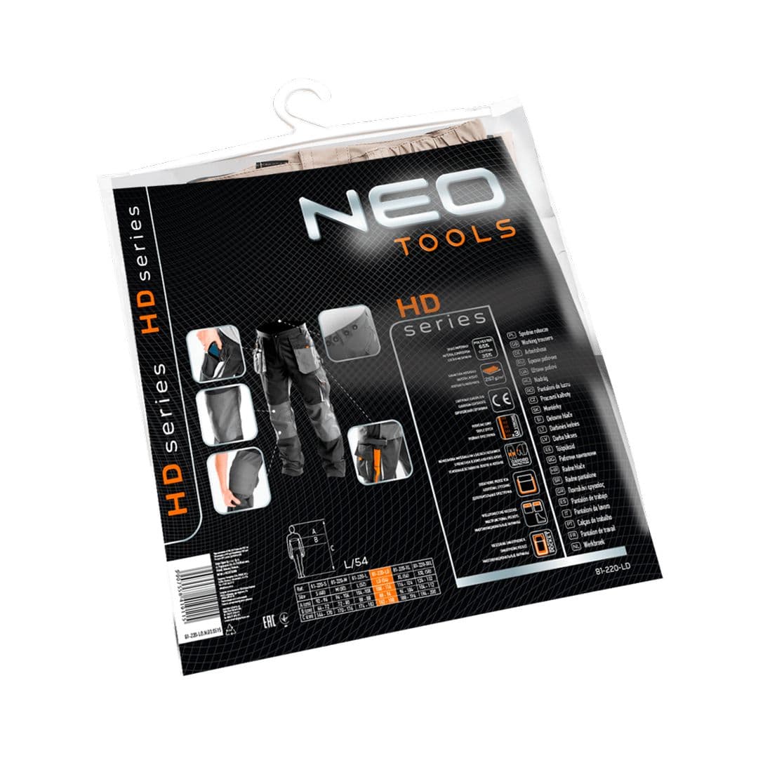 NEO TOOLS delovne hlače HD, velikost XL/56 7