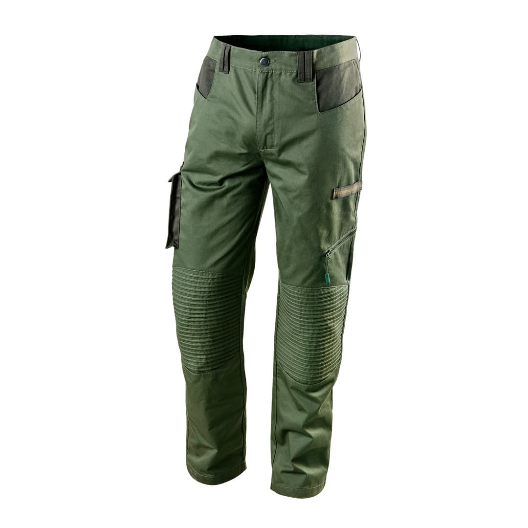 Delovne hlače NEO TOOLS CAMO olive, velikost M