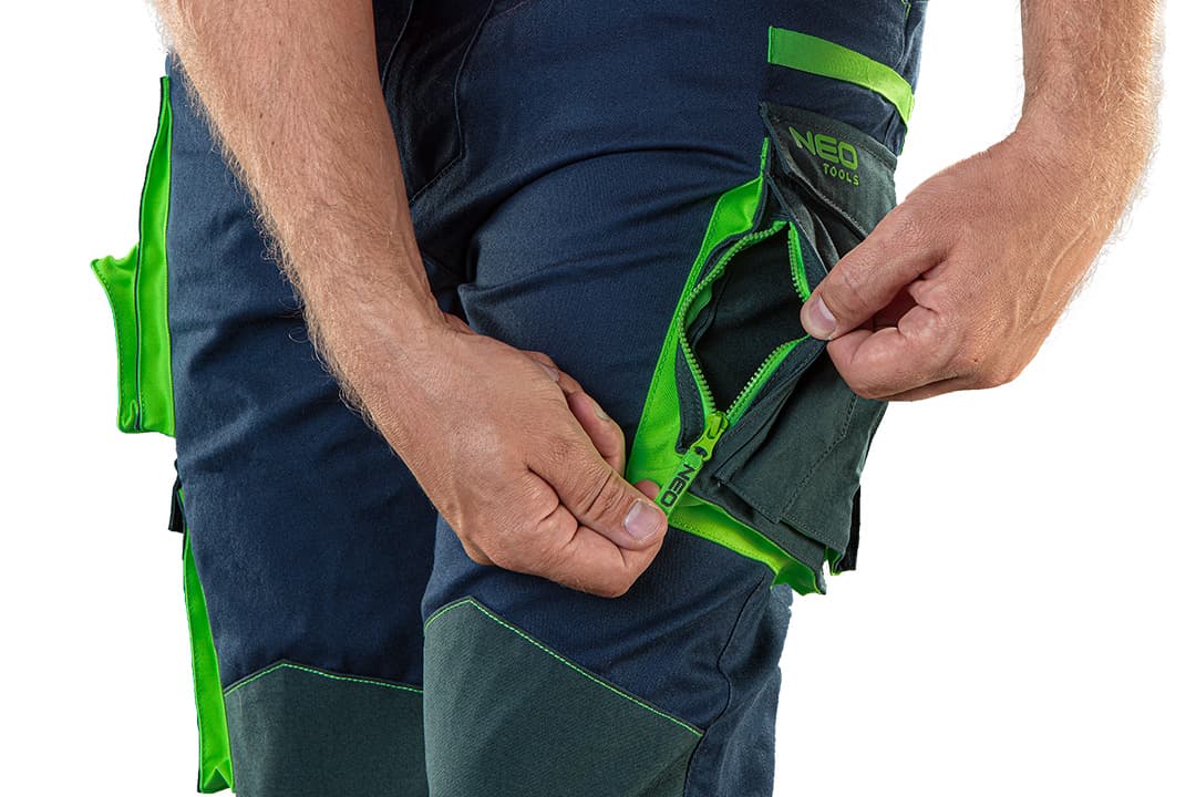 Delovne hlače NEO TOOLS PREMIUM, bombaž/poliester/elastan, vel. XL 2