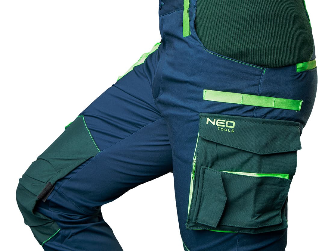 Delovne hlače NEO TOOLS PREMIUM, bombaž/poliester/elastan, vel. XL 6