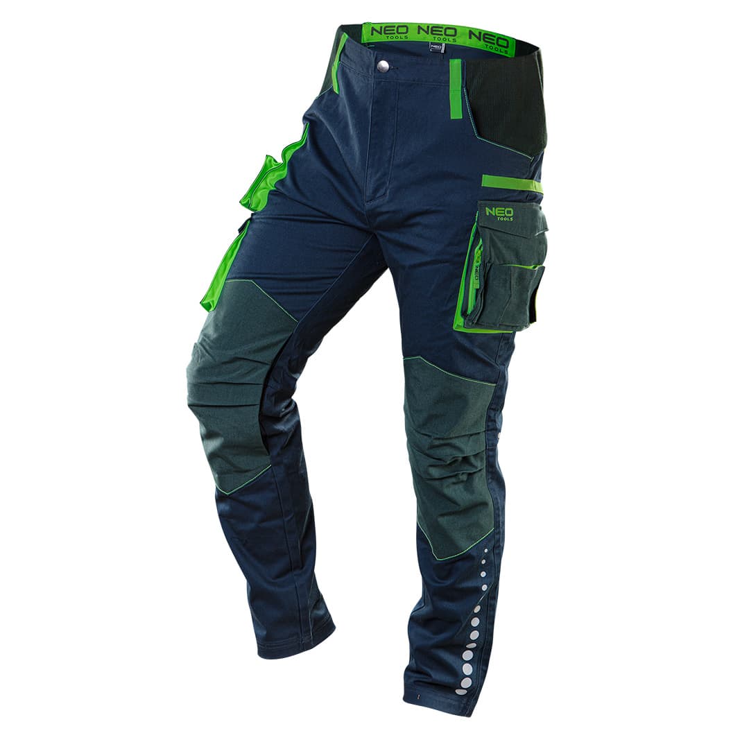 Delovne hlače NEO TOOLS PREMIUM, bombaž/poliester/elastan, vel. XXL