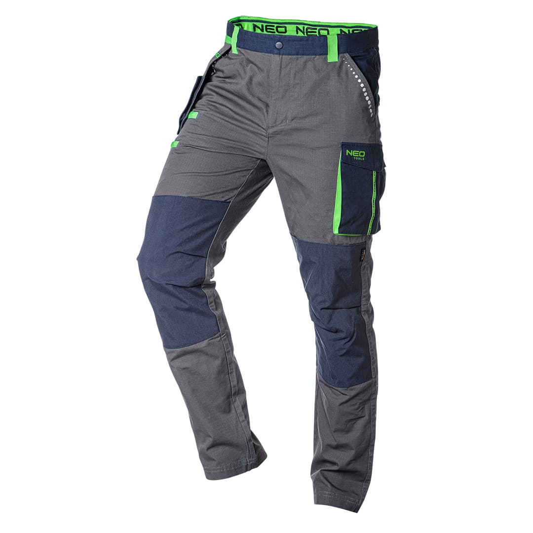 Delovne hlače NEO TOOLS PREMIUM, bombaž, ripstop, vel. XS