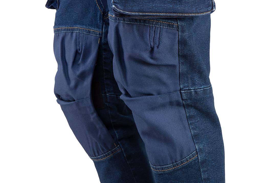 Delovne hlače NEO TOOLS DENIM, ojačane, velikost M 4