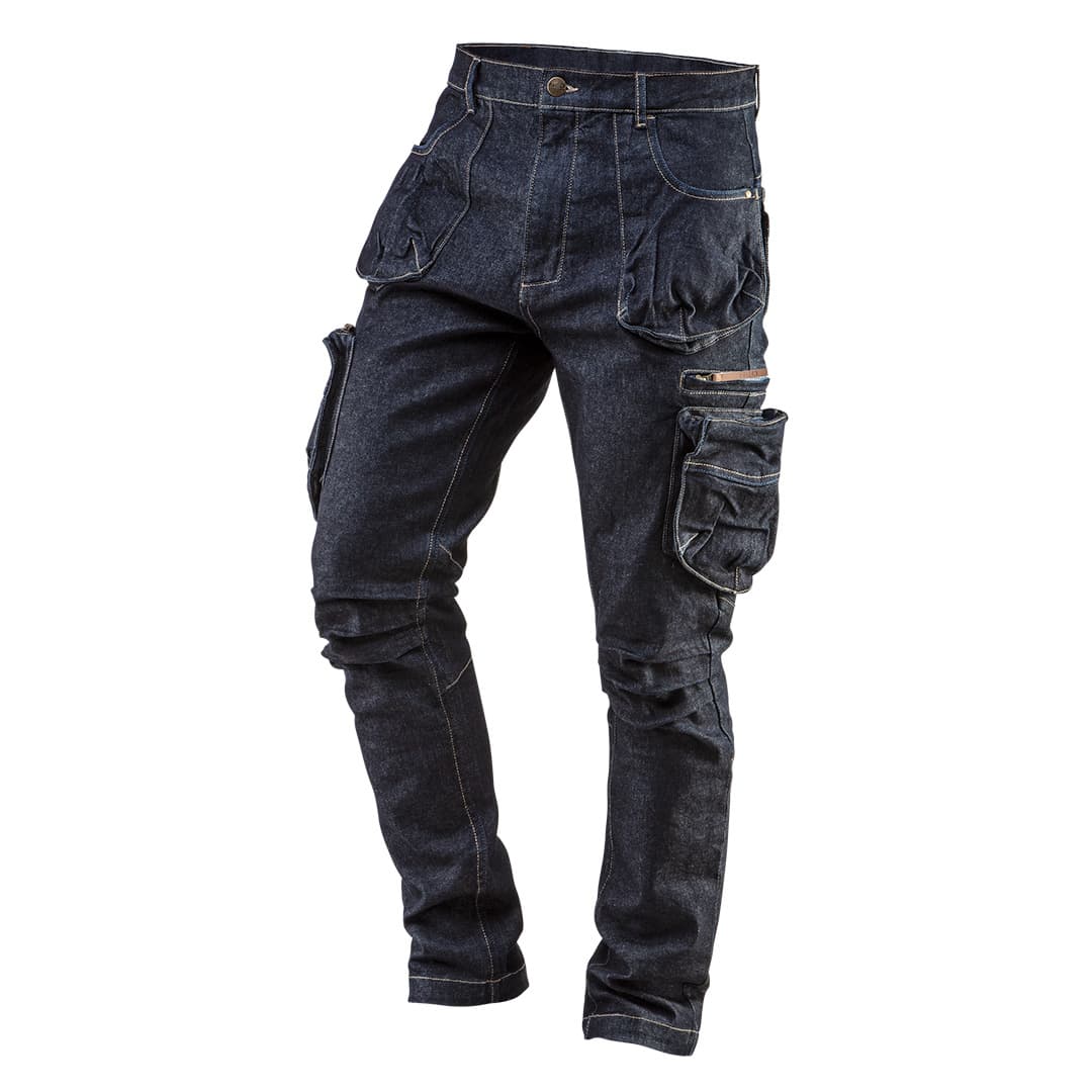 DENIM delovne hlače NEO TOOLS, 5 žepov, velikost XL