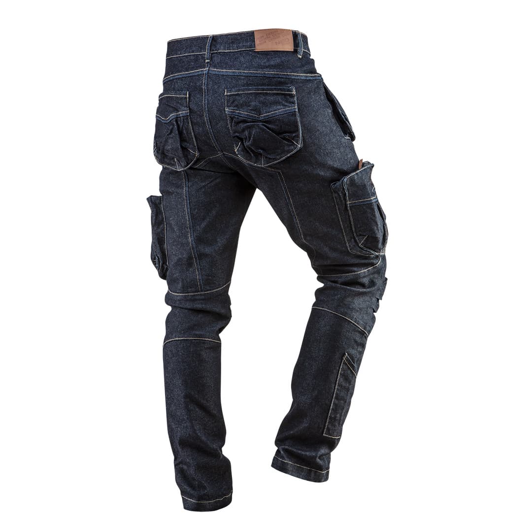 DENIM delovne hlače NEO TOOLS, 5 žepov, velikost XL 3