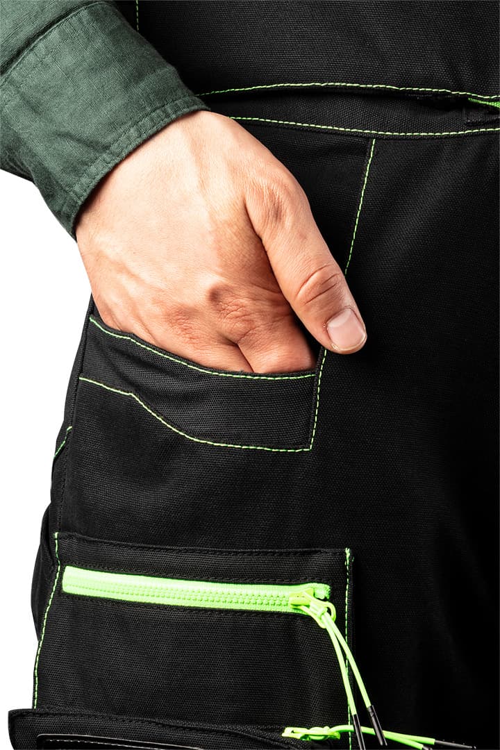NEO TOOLS Delovne hlače Premium PRO, črne, vel. S 8