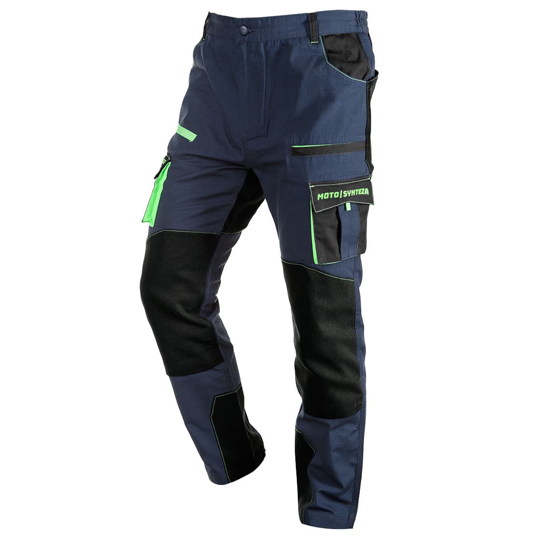 Delovne hlače NEO TOOLS Motosynteza, 100% bombaž ripstop, vel. M