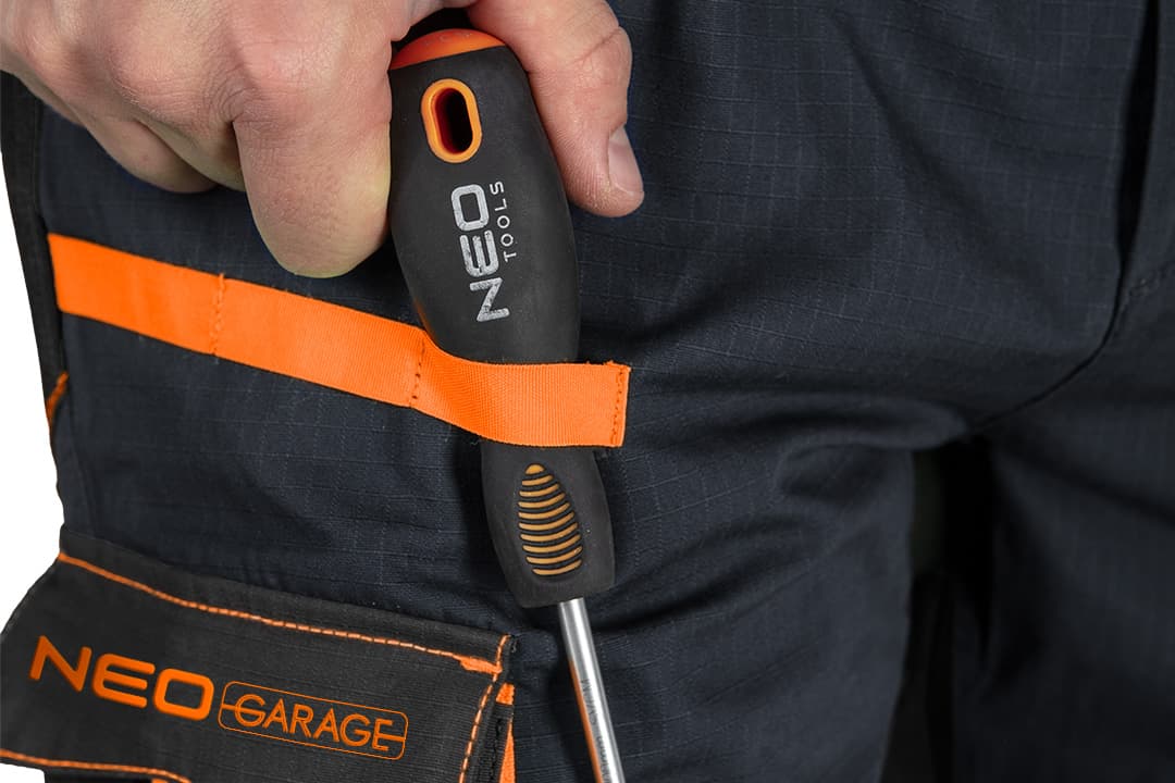 Delovne hlače NEO TOOLS Neo Garage, 100% bombaž ripstop, vel. M 7
