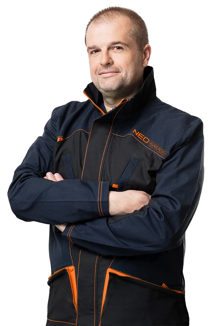 Delovne hlače NEO TOOLS Neo Garage, 100% bombaž ripstop, vel. M 8