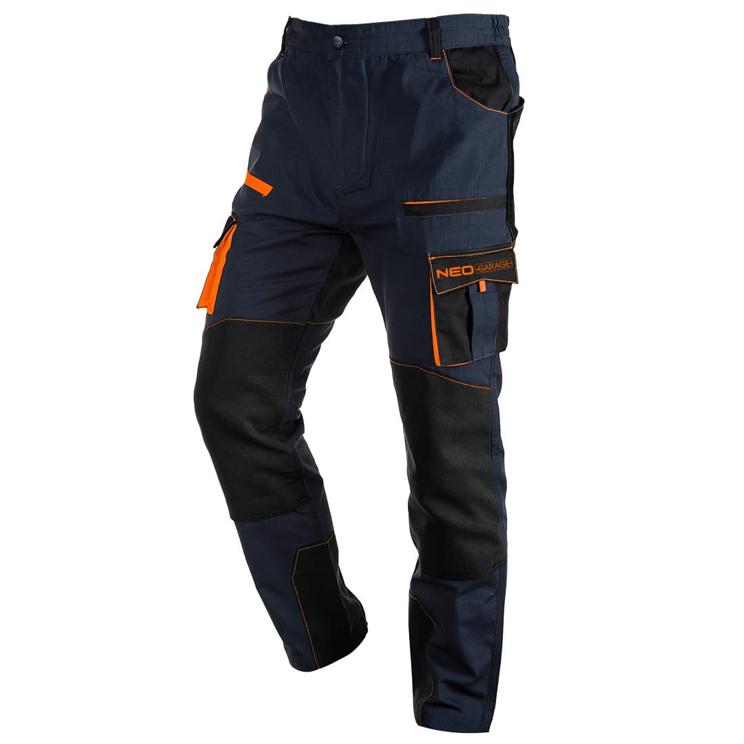 Delovne hlače NEO TOOLS Neo Garage, 100% bombaž ripstop, vel. M